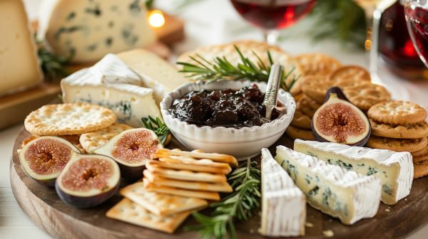 holiday foods good for teeth cheese and nut tray